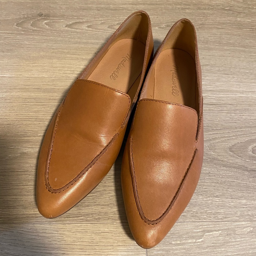 Madewell The Frances Skimmer in Leather